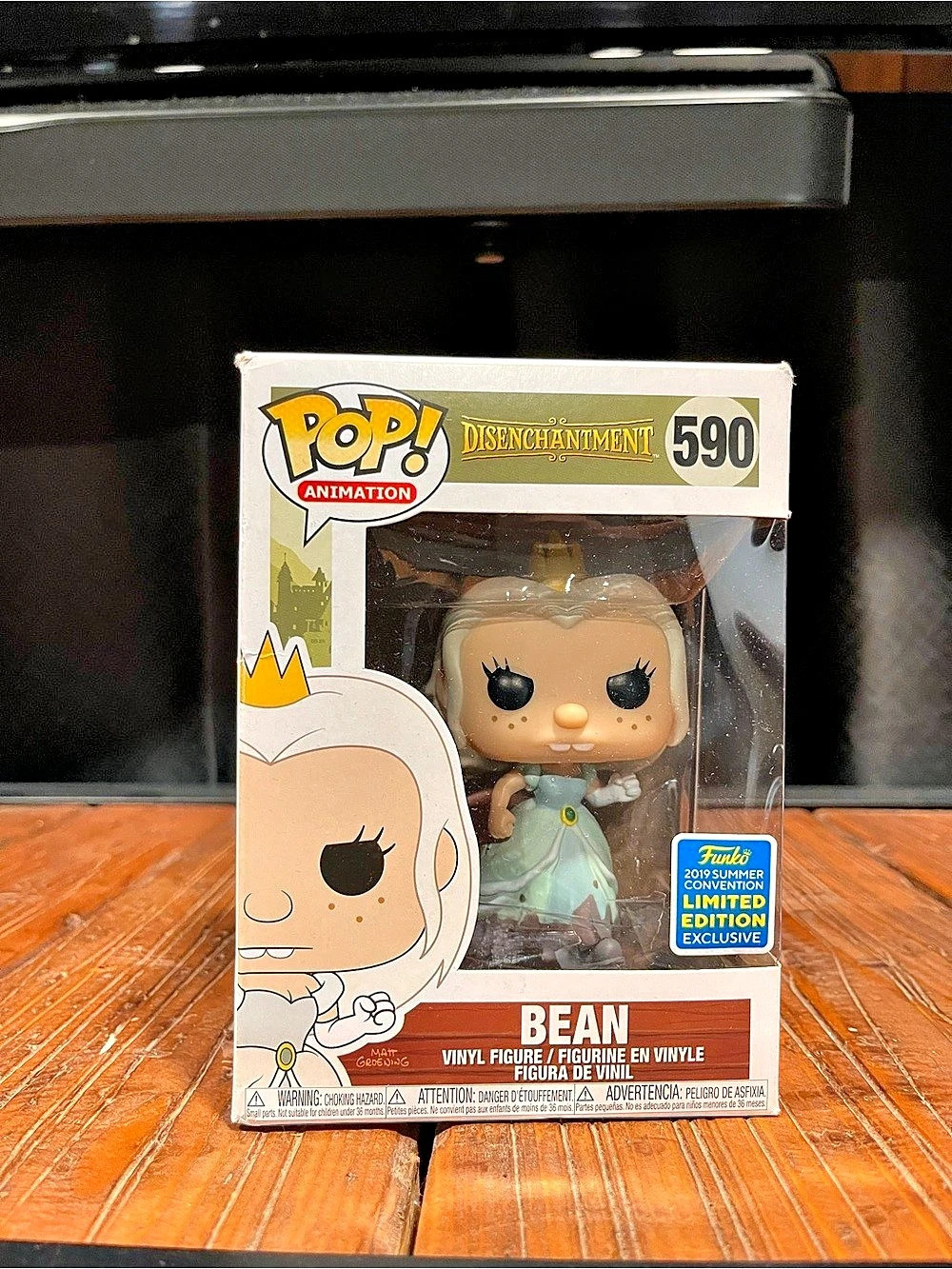 Funko Pop! Bean #590 from Disenchantment 2019 Convention Exclusive